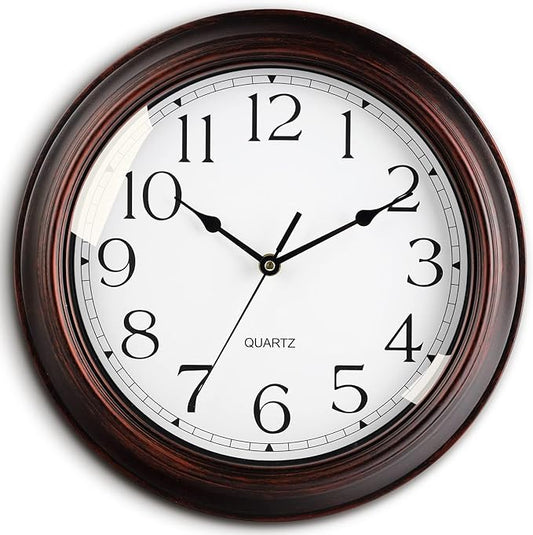 KECYET Wall Clocks Battery Operated Silent Non-Ticking Wall Clock 8.5 Inch by KECYETWALLCLOCK