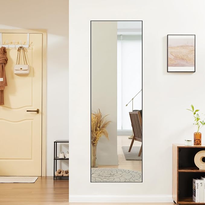 Sweetcrispy 59"x16" Full Length Mirror, Leaning or Standing Full Body Mirror - Image 2