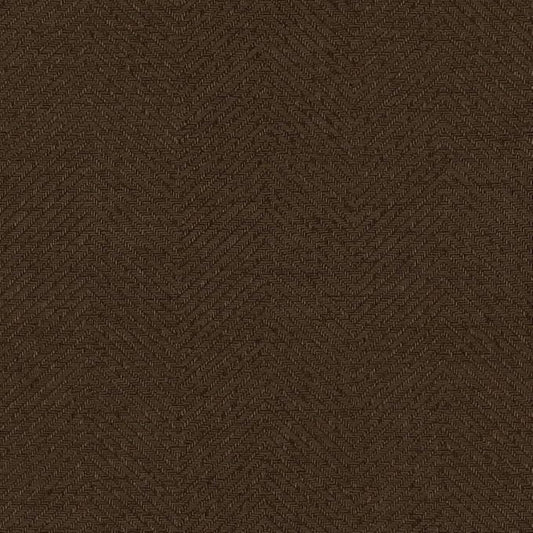 Tempaper x Jeremiah Brent Brown Textured Faux Grasscloth Parquet Removable Peel by TempaperCo