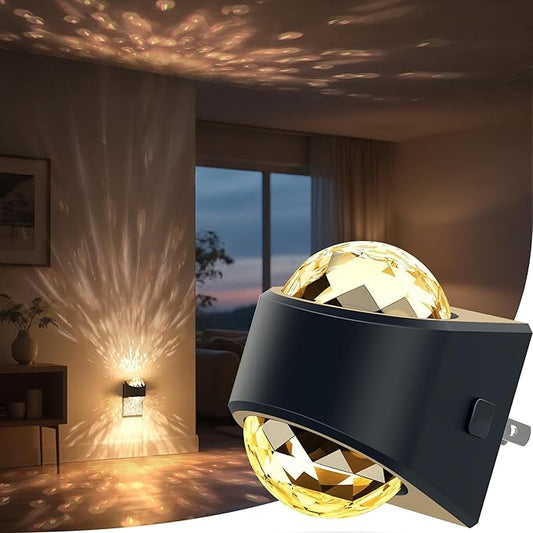 Briignite Night Light, Night Lights Plug into Wall, LED Projector Night Light by WelcometoBriigniteenjoyyourtimehere