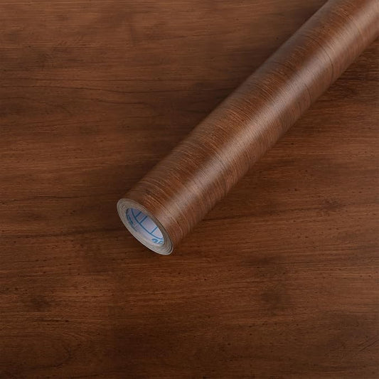 Abyssaly Wood Contact Paper, Faux Wood Grain Vinyl Wrap Self Adhesive by Abyssaly