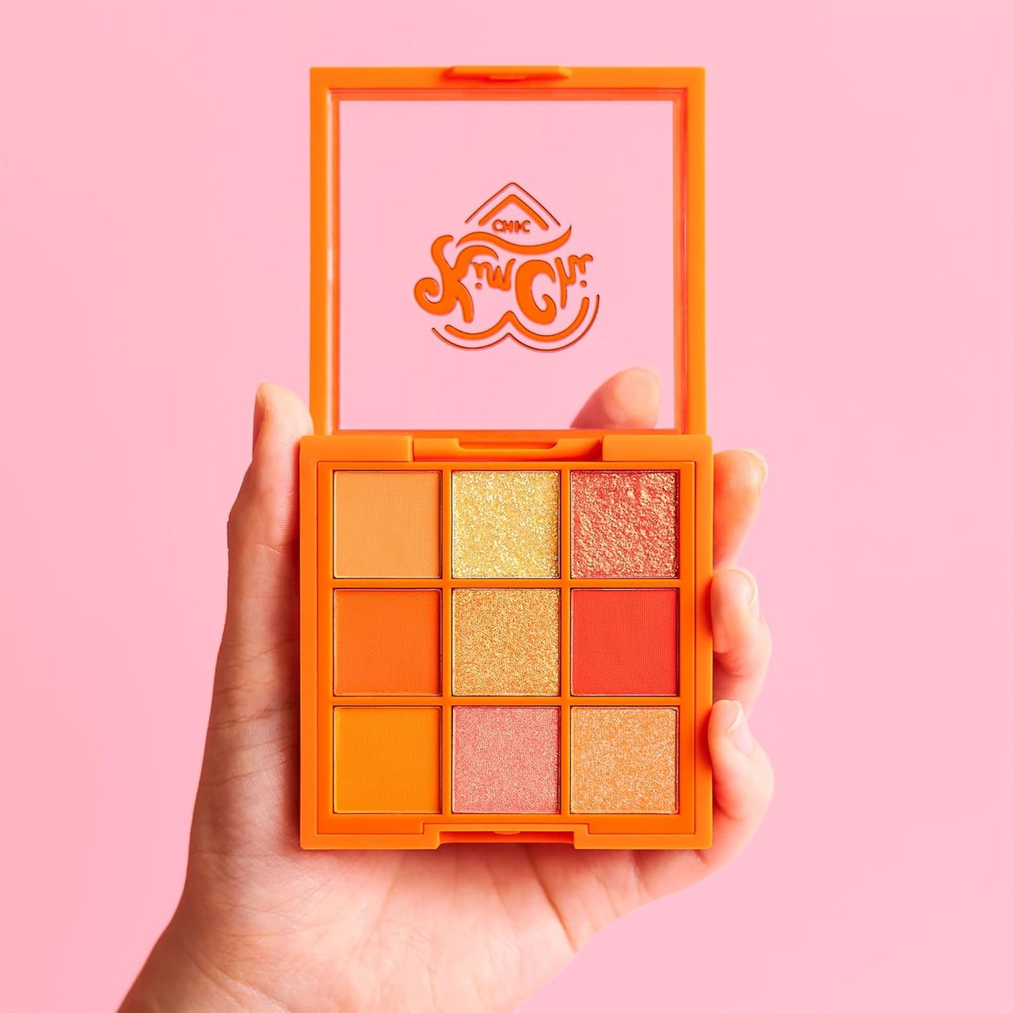 Kimchi Chic Beauty Citrus Queen - 9 Shades in 1 Makeup Palette - 01 ORANGE