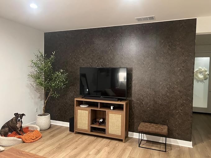 3yecao 31"×354" Big Roll Large Size Extra Wide Thick Dark Brown Tan Grey - Image 6