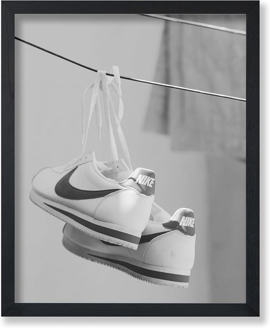 Poster Master Shoes in Clothesline Print by PosterMaster