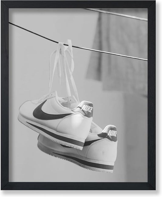 Poster Master Shoes in Clothesline Print by PosterMaster