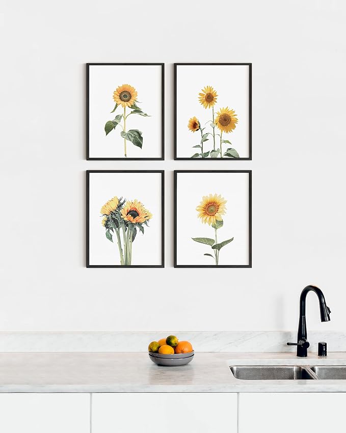 HAUS AND HUES Sunflower Wall Decor and Sunflower Posters - Image 5