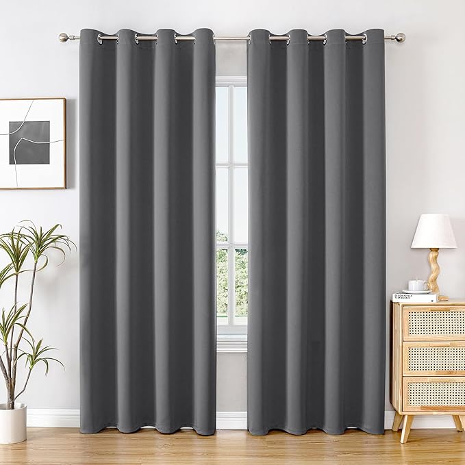 ChrisDowa Blackout Curtains 84 inches Long by ChrisDowa