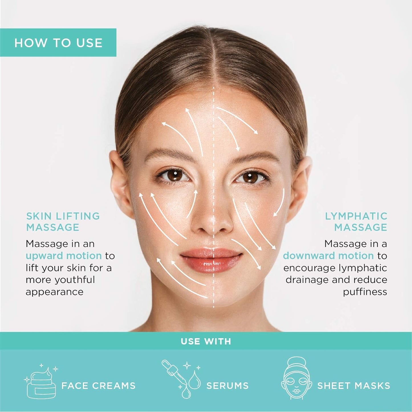 Ice Globes for Face, Freezer Safe and Highly Effective Facial Globes for Daily Beauty Routines, Face Roller to Tighten Skin, Reduce Puffiness, Enhance Circulation and Complexion (Blue)