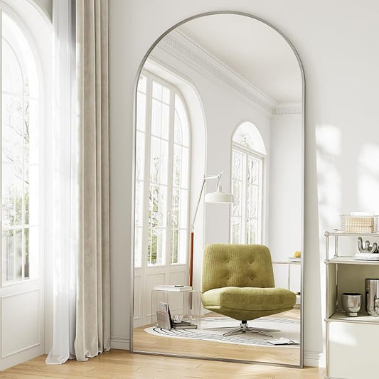 Oversized Full Length Mirror, Room Decor Big Full Body Mirror by WISSMILESHOME