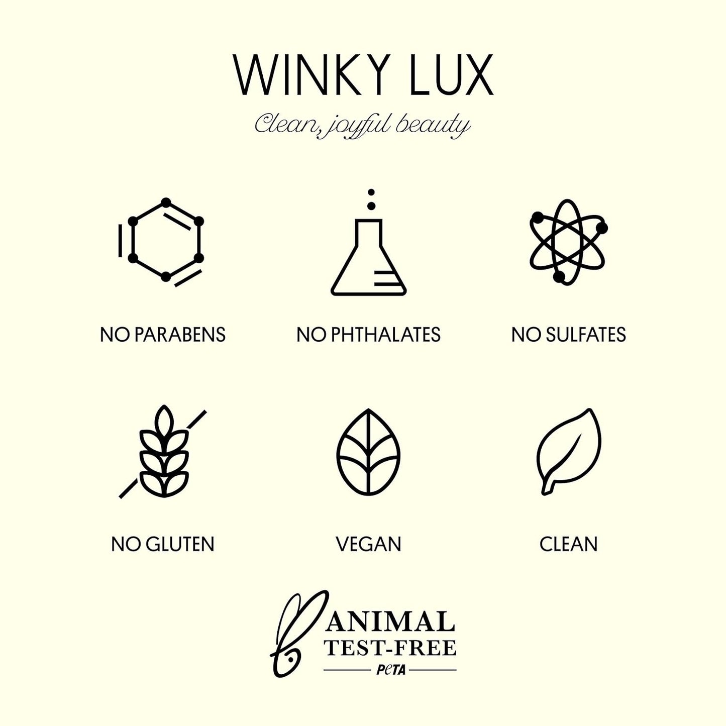 Winky Lux Charmsters Tenacious Palette, Eyeshadow Palette with Pink, Peach and Red Eyeshadows, Makeup Palette