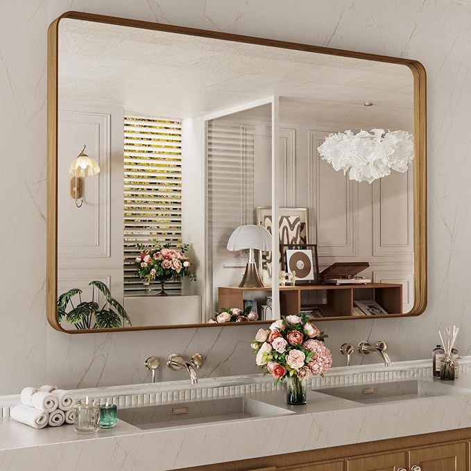 LOAAO 55X36 Inch Bathroom Mirror - Image 3