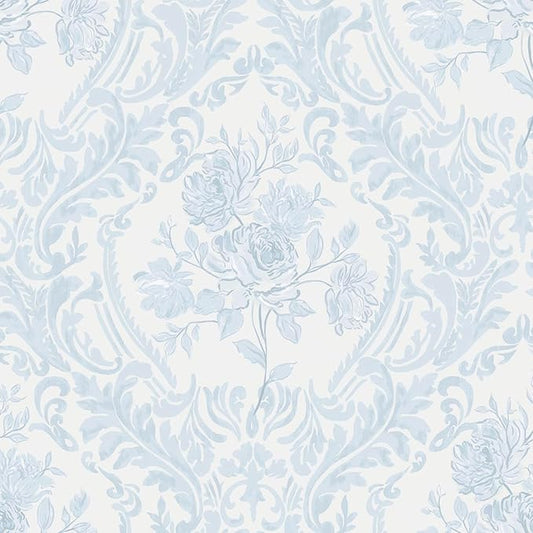 Ismoon Peel and Stick Wallpaper Vintage Floral Contact Paper Boho Watercolor by Ismoon