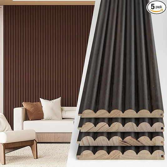 Art3d Fluted Wood Panel by Art3d
