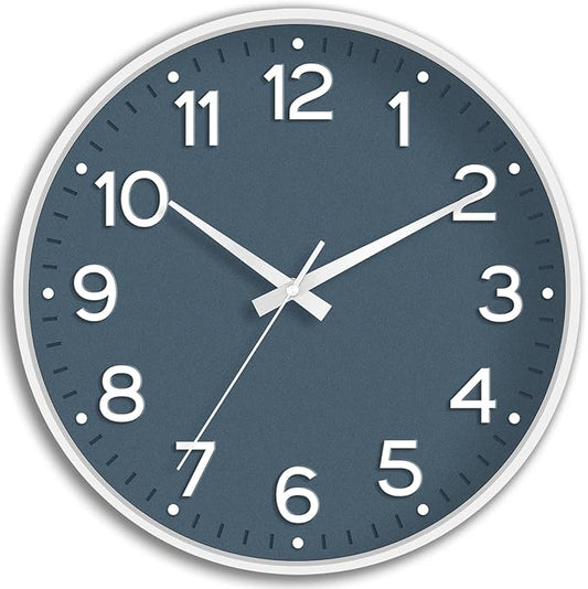 Roymnie Wall Clock 10 Inch Silent Wall Clocks Battery Operated-Modern Non by Unknown