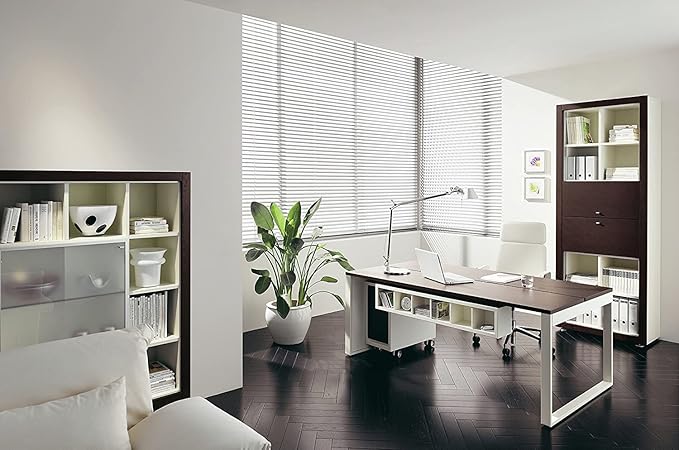 YIIBAII Mini Blinds Suitable for 38" W x 64" H Windows 1" Aluminum Horizontal - Image 5