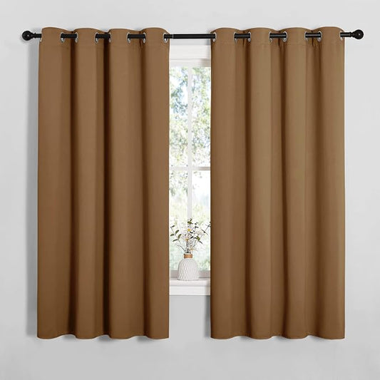 NICETOWN Sleek Blackout Curtains 68 inches Length by NICETOWN