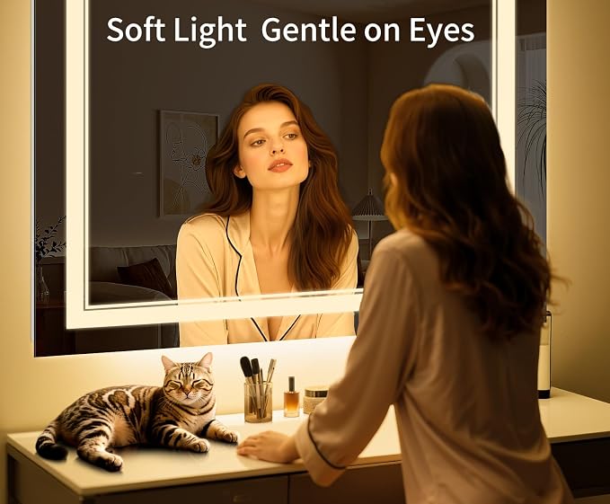 60"x36" LED Bathroom Mirror - Image 6