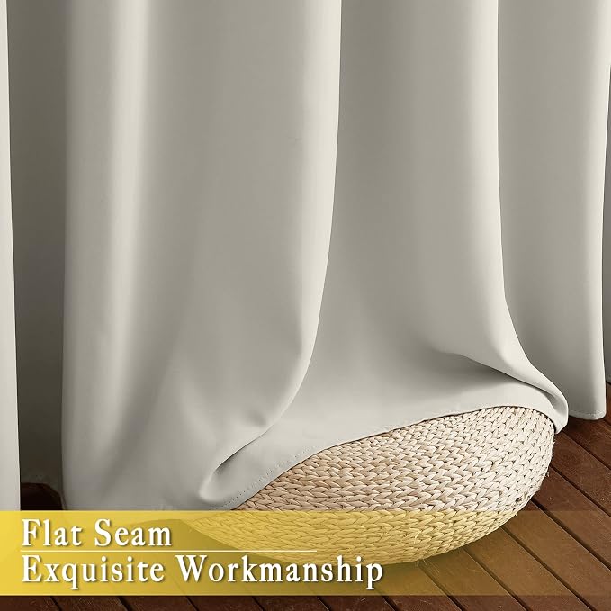 NICETOWN Room Darkening Short Curtain 54 inches Long - Image 7
