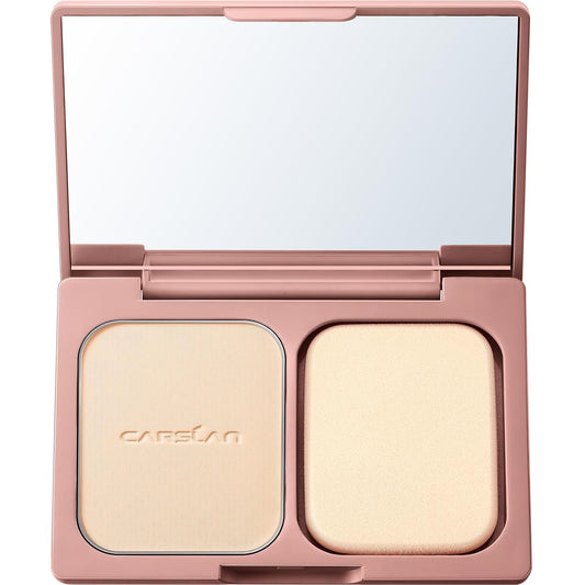 Oil Control Pressed Setting Powder Compact, 12H Longlasting Translucent Powder Makeup, Waterproof Face Powder, 01 LIGHT, 0.28Oz