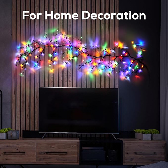 Enchanted Willow Vine Lights for Home Decor - Image 2