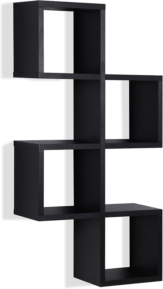Danya B. Cubby Chessboard Wall Shelf – Black by DANYAB