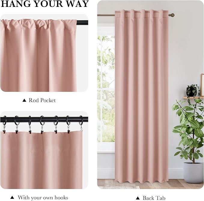 RYB HOME 100% Blackout RV Camper Curtains, Thermal Insulated Total Room - Image 3