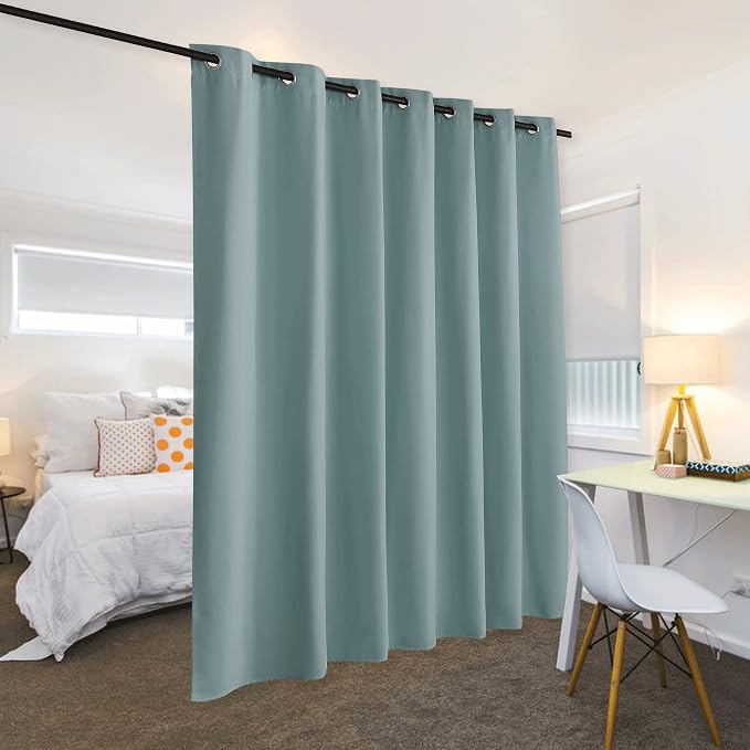 RYB HOME Blackout Curtains Soundproof Energy Saving Insulating Privacy Room - Image 3