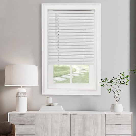Cordless GII Morningstar 1" Light Filtering Mini Blind 28x64 by achim