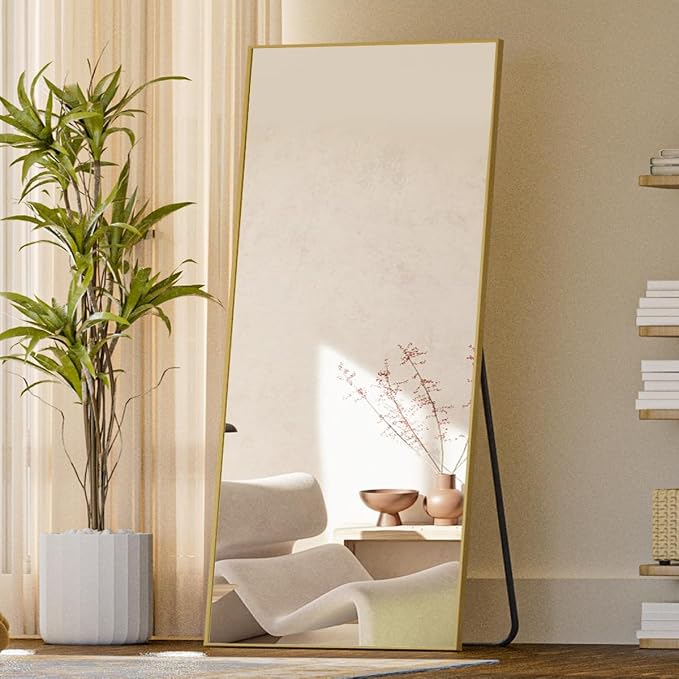 Koonmi 71"x26" Floor Mirror Full Length, Bedroom Floor Body Mirror by KOONMI