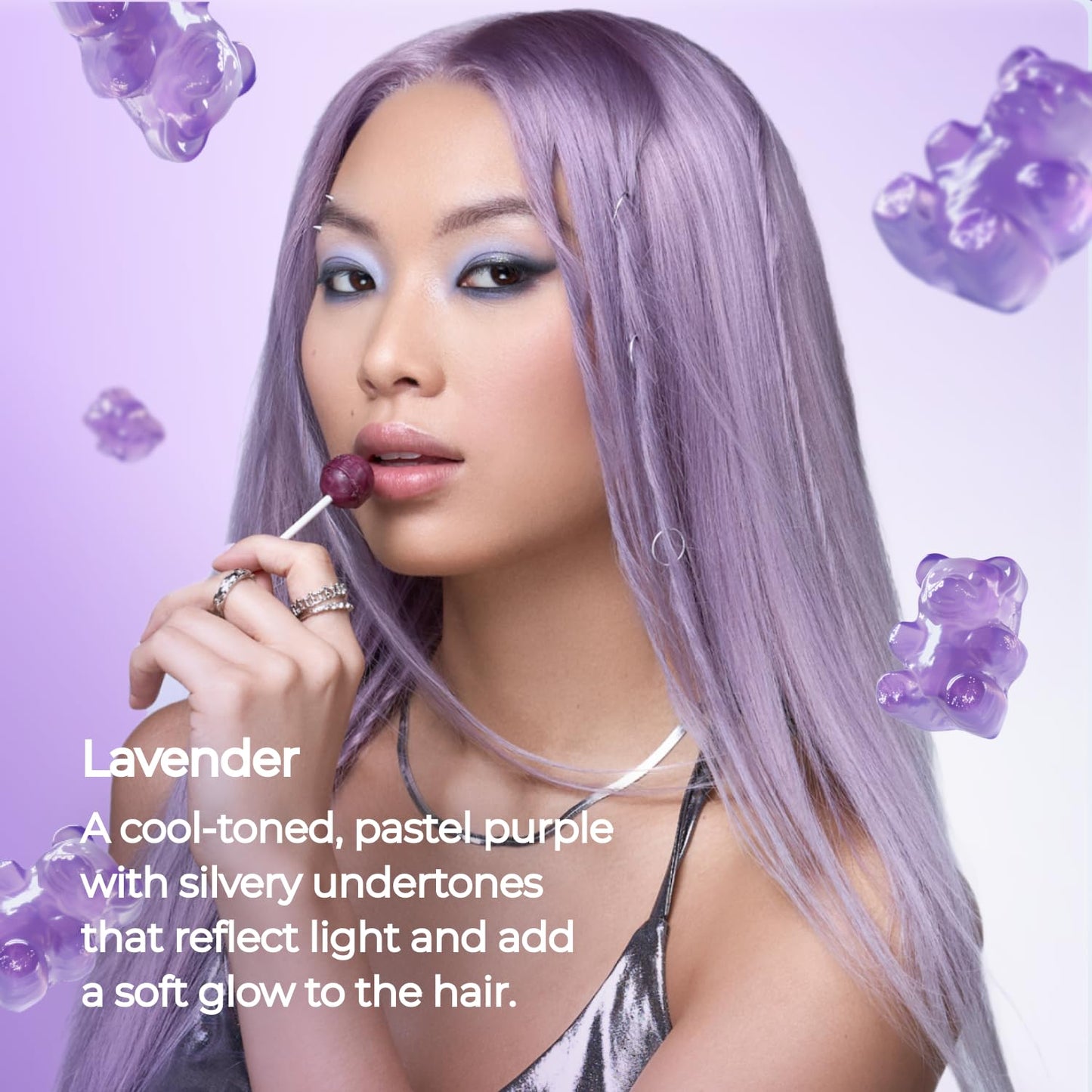 XMONDO Hair 5-Minute Top Coat – Lavender Color-Depositing Conditioner with Bond Booster, Hyaluronic Acid & Plant Protein, Pastel Hair Color, 6 fl oz