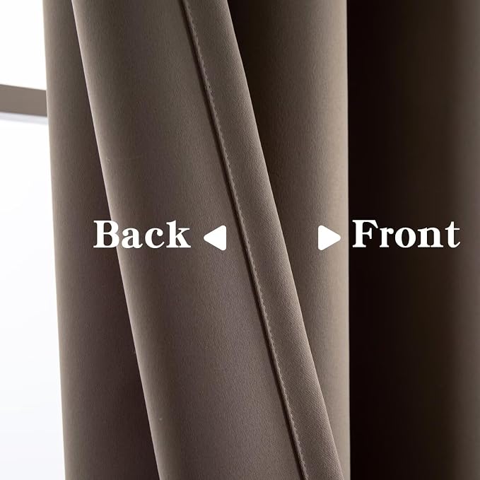 IGEMAEVE Custom Curtains for Bedroom Customsize, Grommet Light Blocking Drapes - Image 4