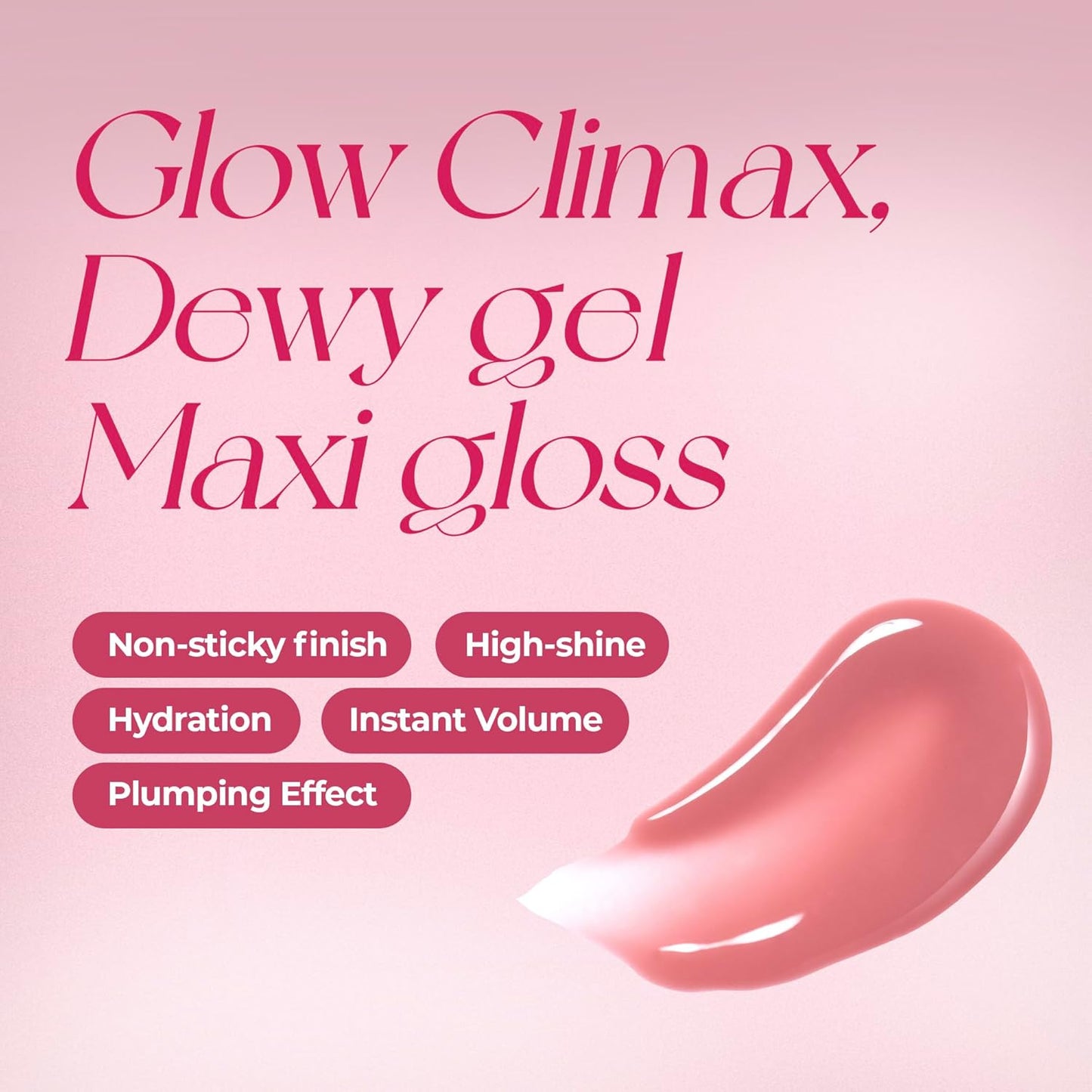 WM X NETFLIX SQUID GAME Dewy Gel Maxi Gloss 15 Solid Blood Set (+Watery Tok Tint Mini 7 Bloody Pop), lips, korean lip