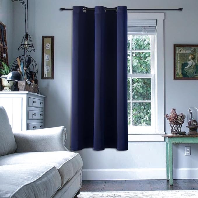 ChrisDowa Blackout Curtains 45 Inches Long by ChrisDowa
