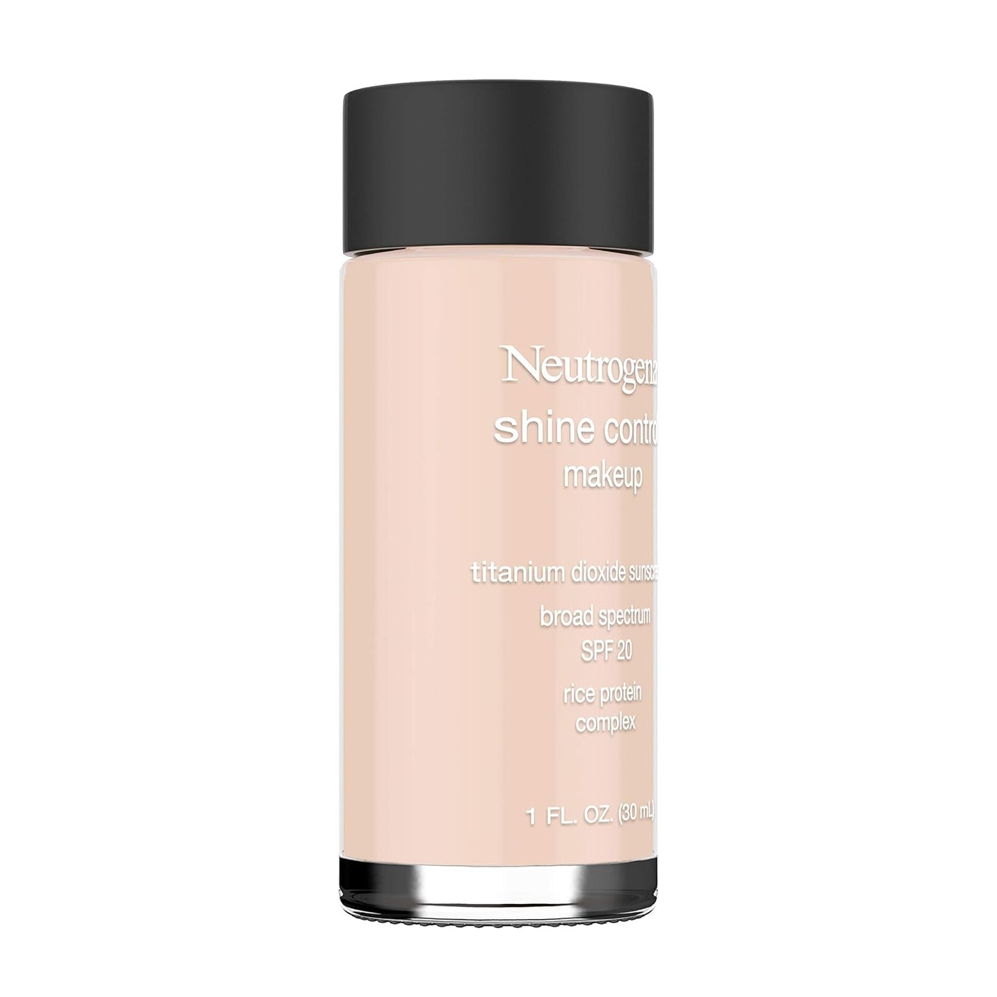 Neutrogena Shine Control Liquid Makeup Broad Spectrum Spf 20, Natural Ivory 20, 1 Oz.