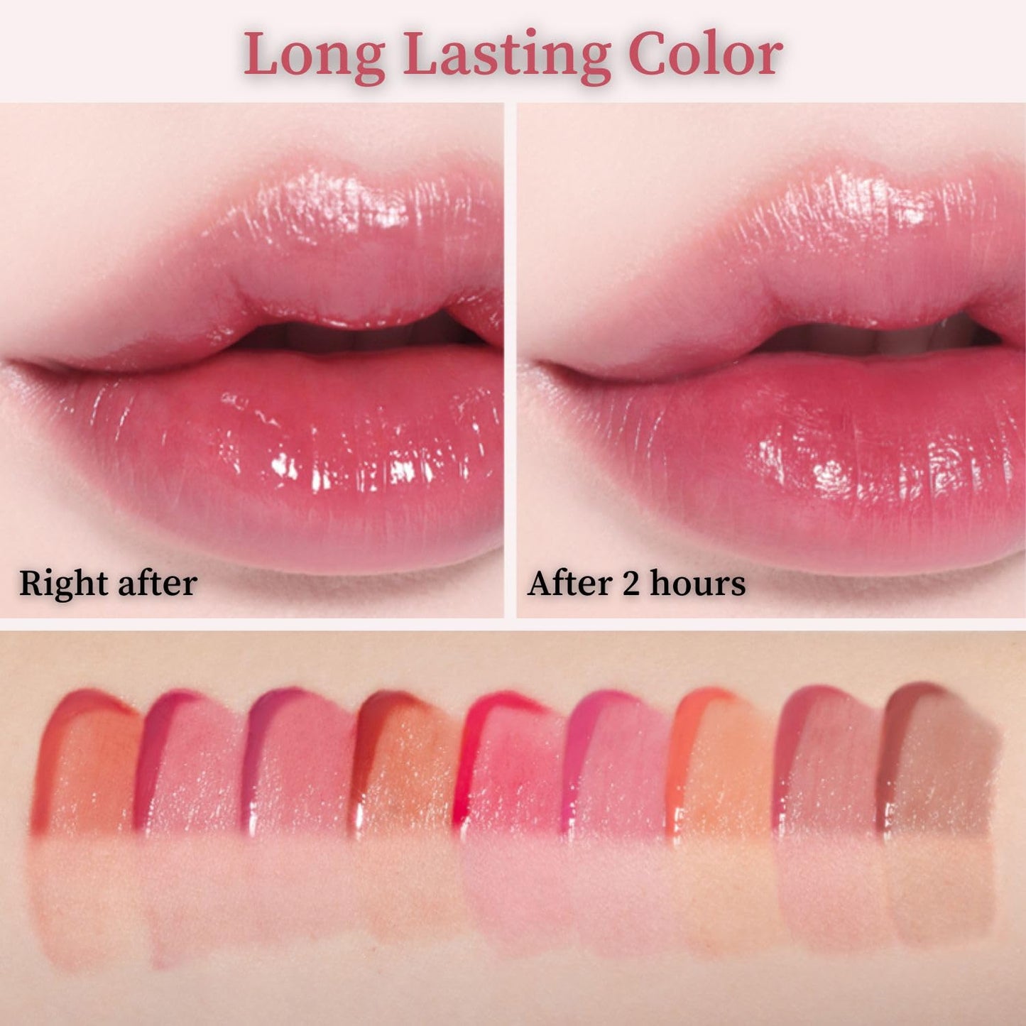 BBIA L’EAU Tint – Glossy & Glow Lip Stain, Watery Lip Tint, Non-Sticky, High Shine Finish, Long-lasting, Moisturizing, Lightweight, Natural, Daily Use, Vegan, Korean Lip Makeup (01 GARDENIA L'EAU)