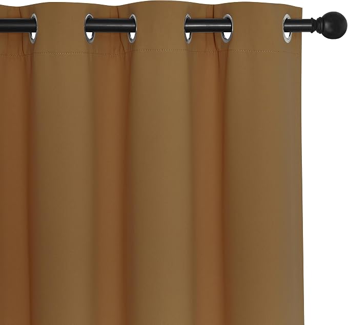 NICETOWN Door Curtain for Closet Doors 80 Inches Long 1 Panel, Room Divider - Image 7