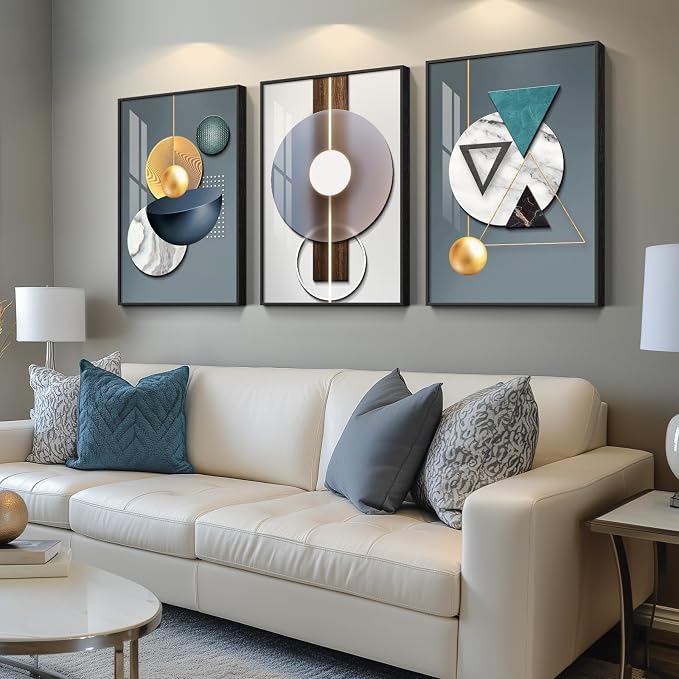 Large Framed Modern Luxury Wall Art by Cuspin