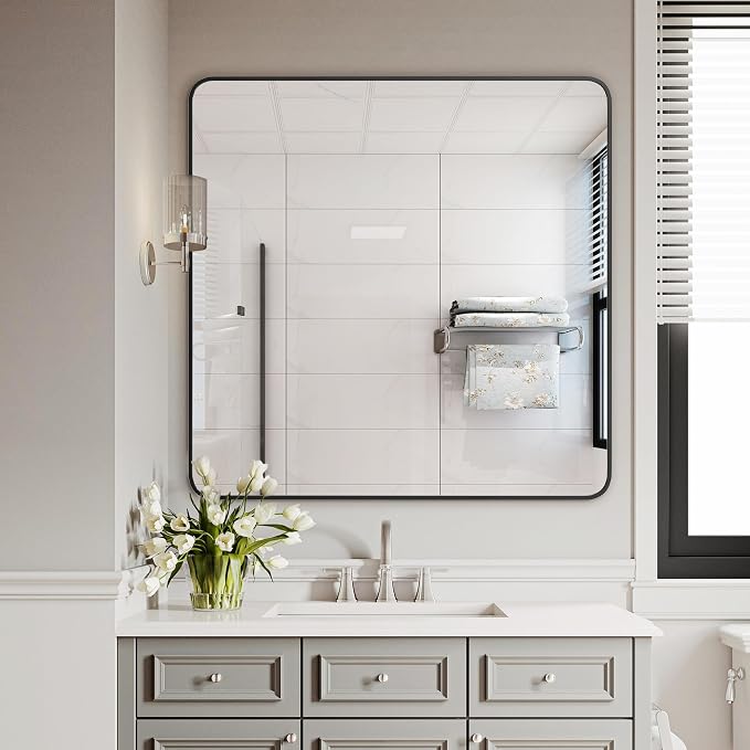 Delma Bathroom Vanity Mirror, High-Definition Bathroom Mirror, Versatile - Image 2