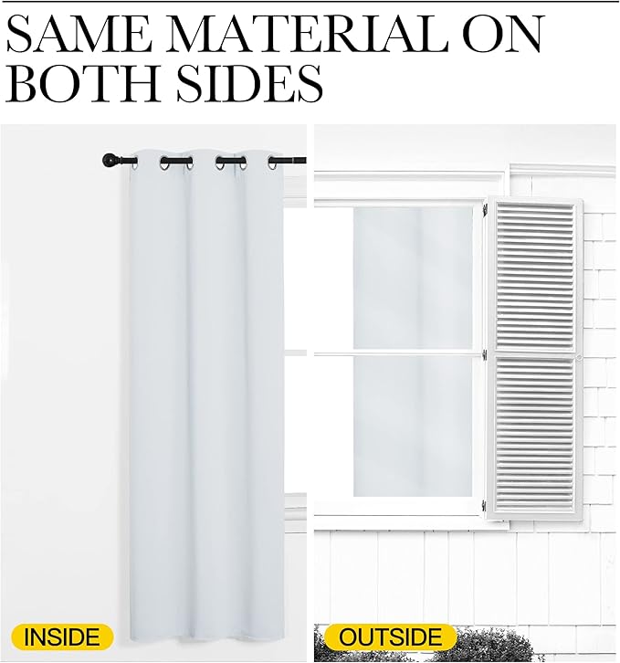 NICETOWN Room Darkening Curtain Panels - Image 6