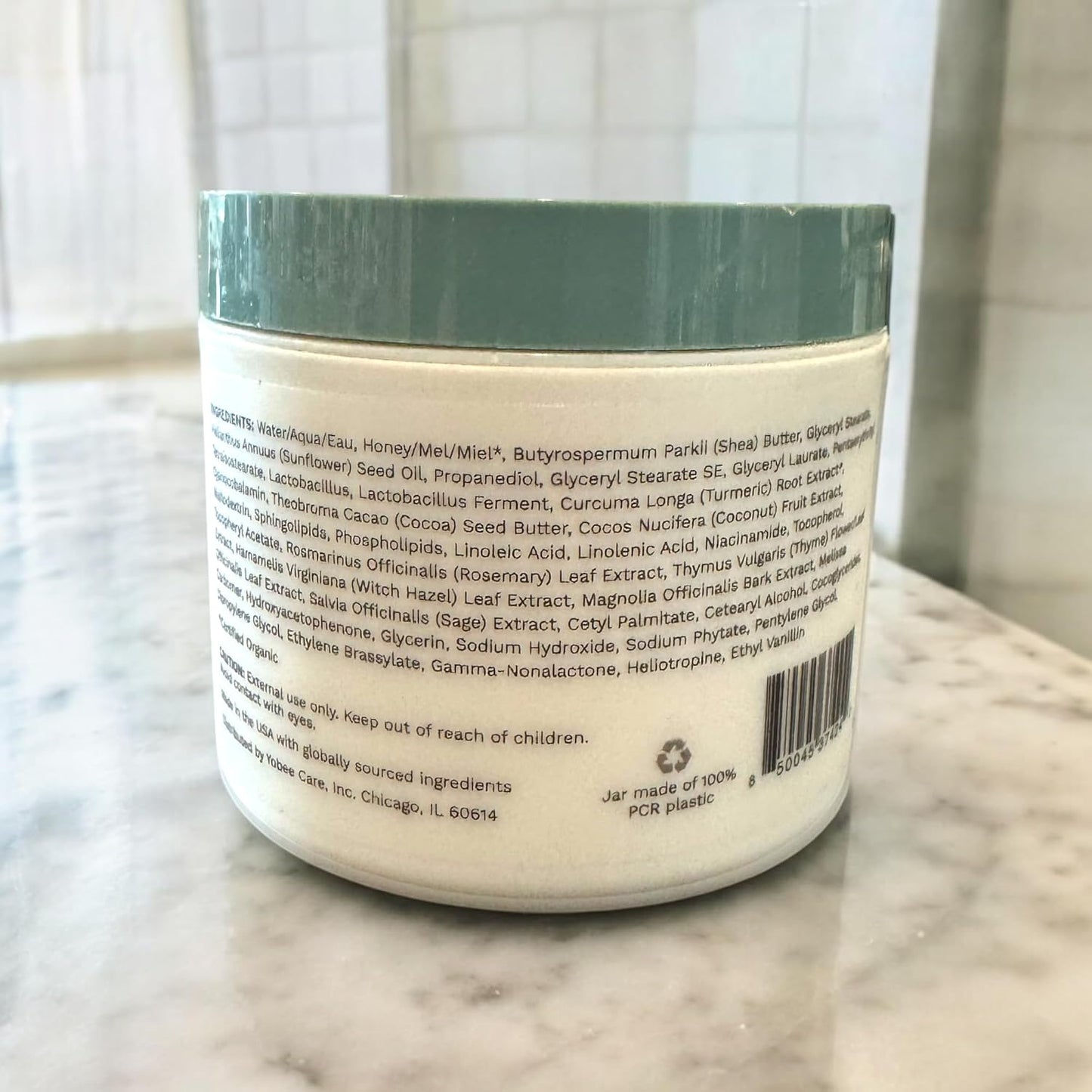 Yobee Body & Face Moisturizing Cream for Dry, Sensitive Skin | Probiotic extracts, Honey, Turmeric, Vitamin B12, Ceramides, Shea Butter | Fragrance Free | For Kids & Adults (6)