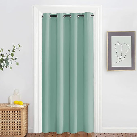 NICETOWN Blackout Doorway Curtain Drape 78 inch Long by NICETOWN