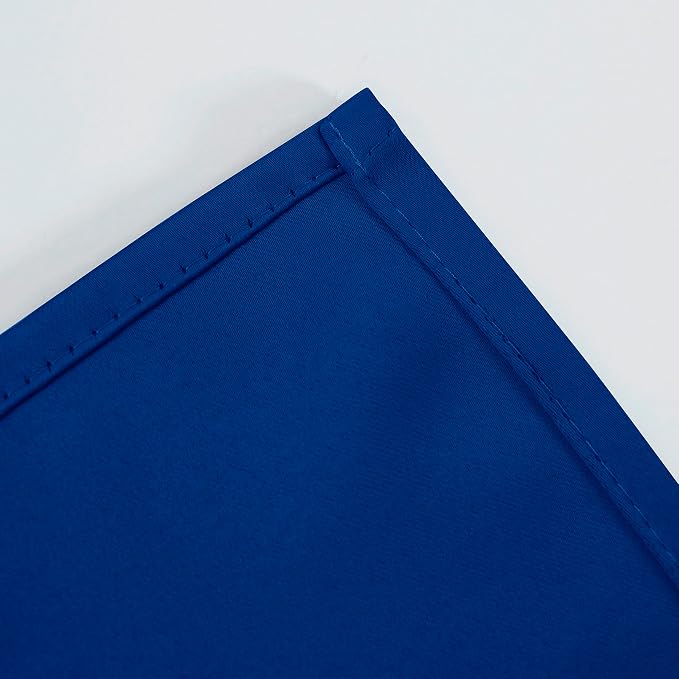 LEMOMO Blackout Curtains 42 x 63 inch/Royal Blue Curtains Set of 2 - Image 8