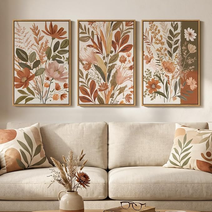 Framed Vintage Botanical Wall Art by Cuspin