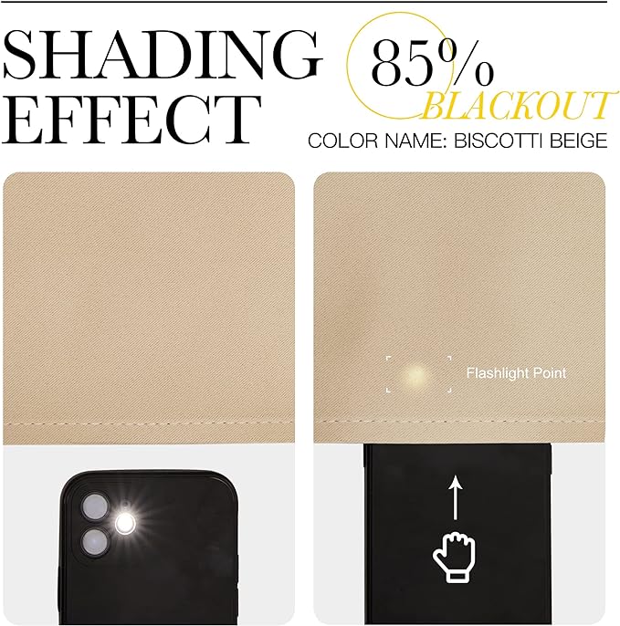 NICETOWN Bedroom Blackout Curtain and Drape - Image 9