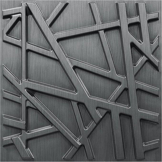 LEVOWAY 33 Pack 3D Wall Panels for Interior Wall Decor, Wall Covering Panles by LEVOWAY