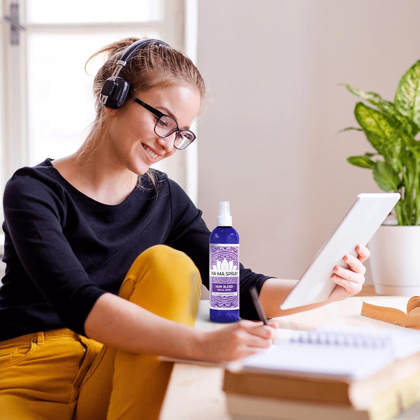 Lavender & Clary Sage Aromatherapy Spray - Pillow and Shower Aura Cleansing Mist for Energy Clearing, Manifestation, Meditation & Spiritual Protection - Relax, Balance and Positive Vibes. AHH 4oz