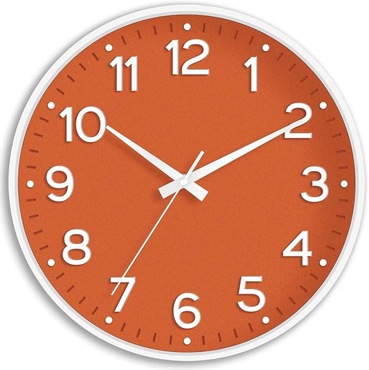 Roymnie Wall Clock 10 Inch Silent Wall Clocks Battery Operated-Modern Non by Unknown