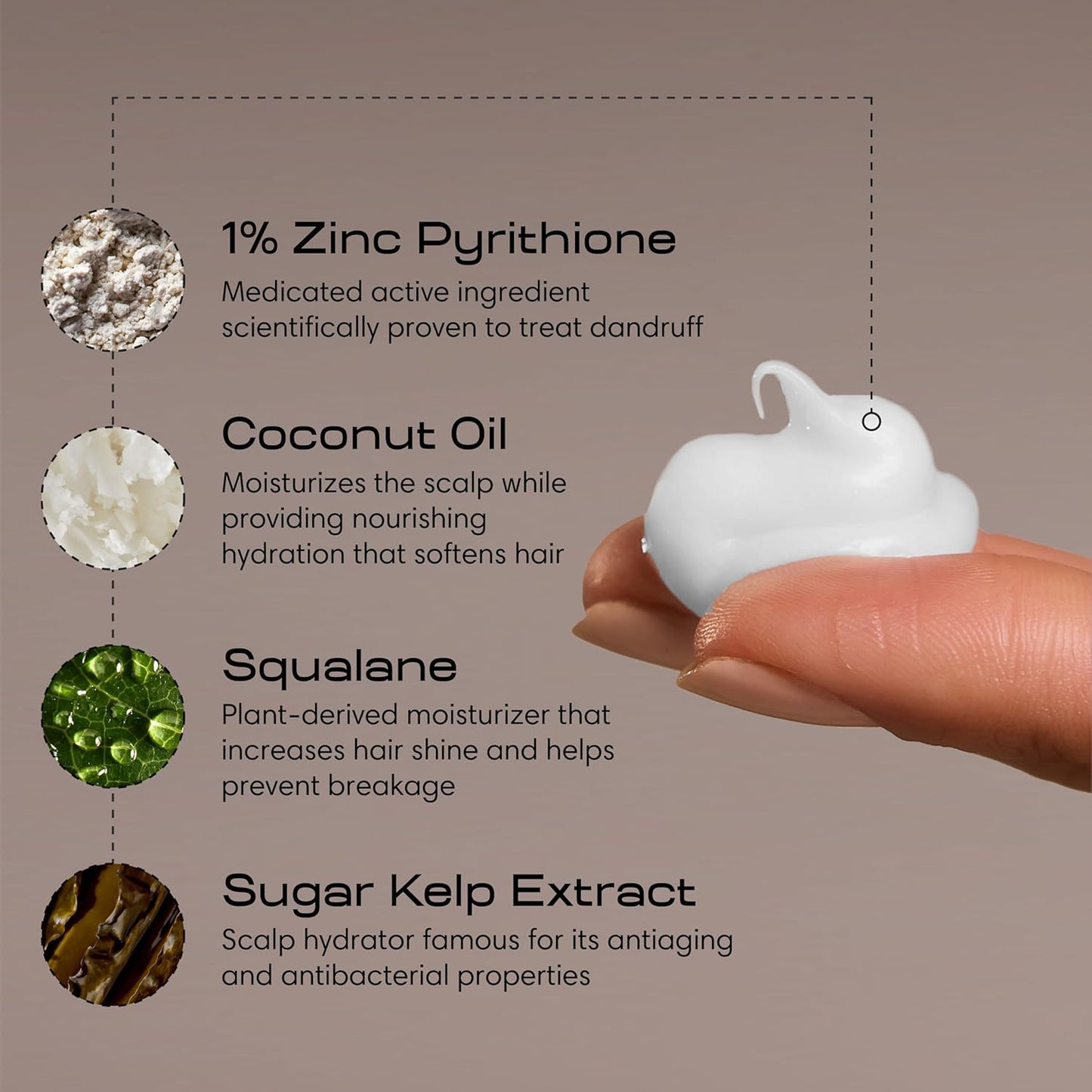 Jupiter Anti Dandruff Shampoo, Conditioner & Serum for Flaky, Itchy, Oily & Dry Scalp - Nourishes Scalp, Reduces Breakage & Flakes - Color-Safe, Sulfate-Free, Paraben-Free