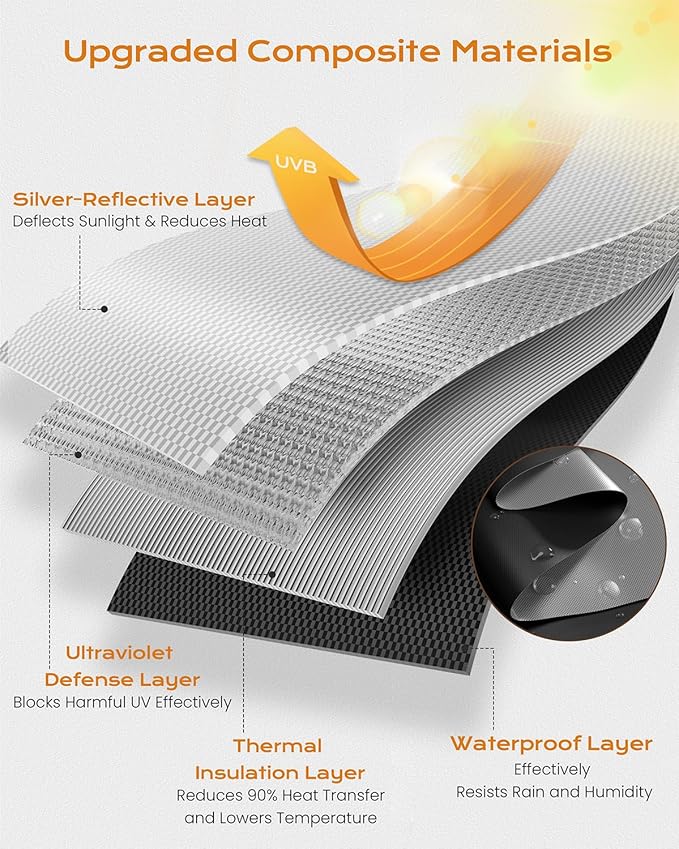 38" W x44 H Portable Blackout Curtains - Image 6