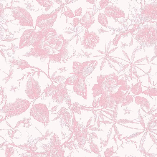 JiffDiff Floral Vintage Wallpaper Peel and Stick by wallpaper